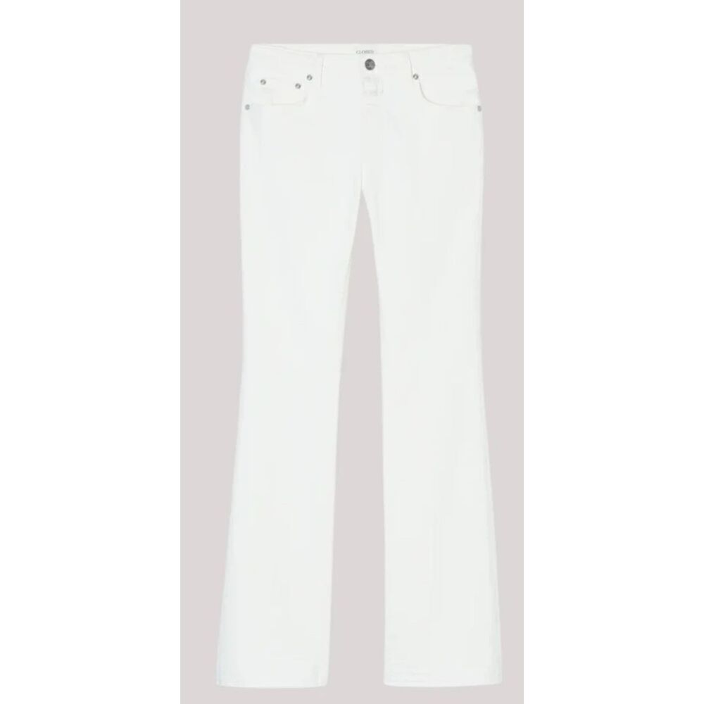 CLOSED - JOVANNA FLARED JEANS in White NWT Size 24